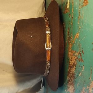 Beaver Brand Fur Felt Hat-Size 7 3/8